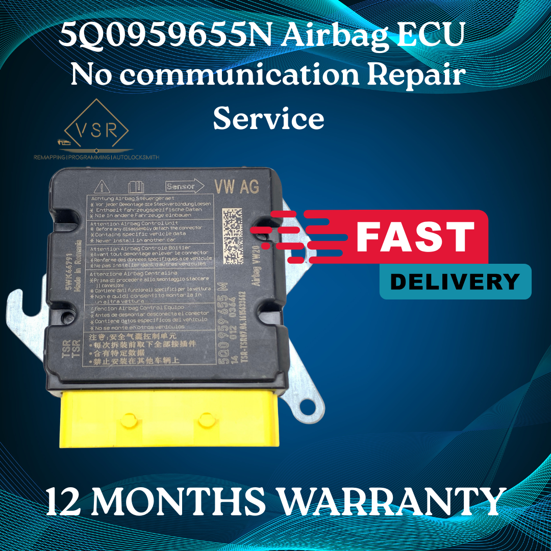 VAG Airbag Module No Communication Repair | 5Q0959655N