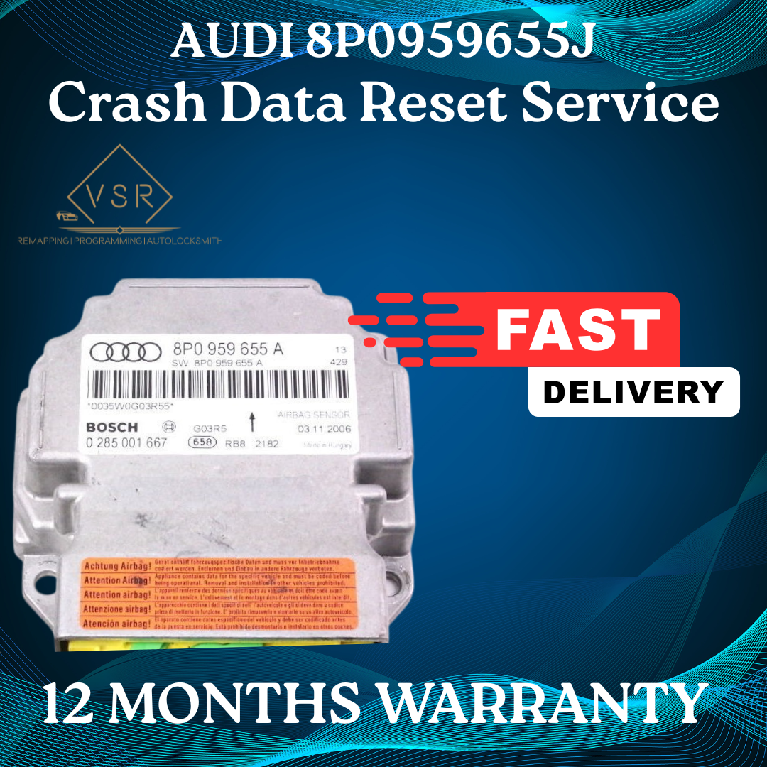 Audi Crash Data Reset | 8P0959655J