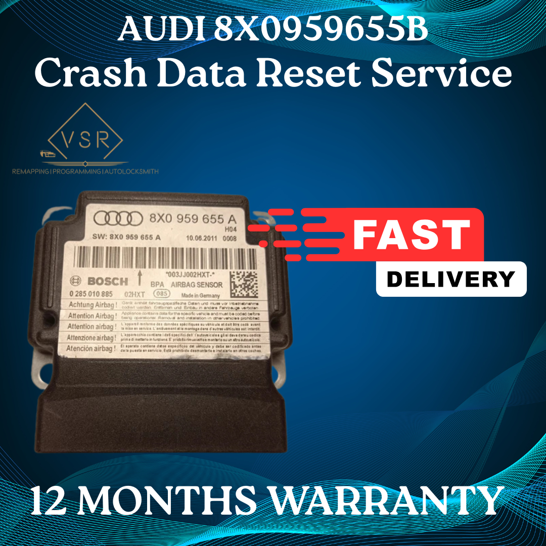 Audi Crash Data Reset | 8X0959655B
