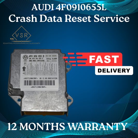 Audi Crash Data Reset | 4F0910655L