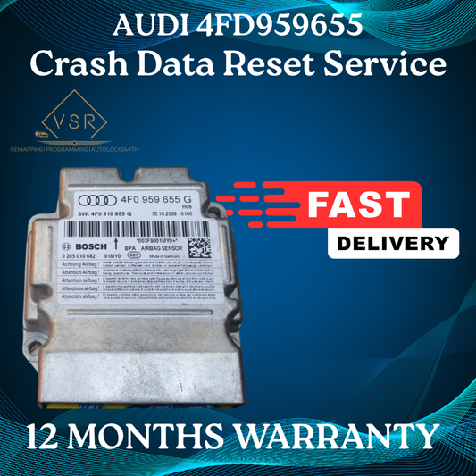Audi Crash Data Reset | 4FD959655