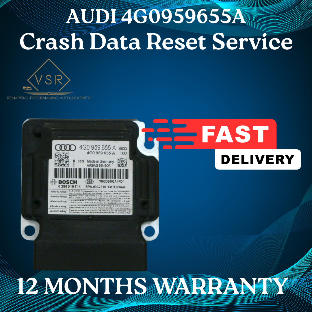 Audi Crash Data Reset | 4G0959655A
