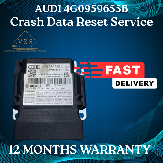 Audi Crash Data Reset | 4G0959655B