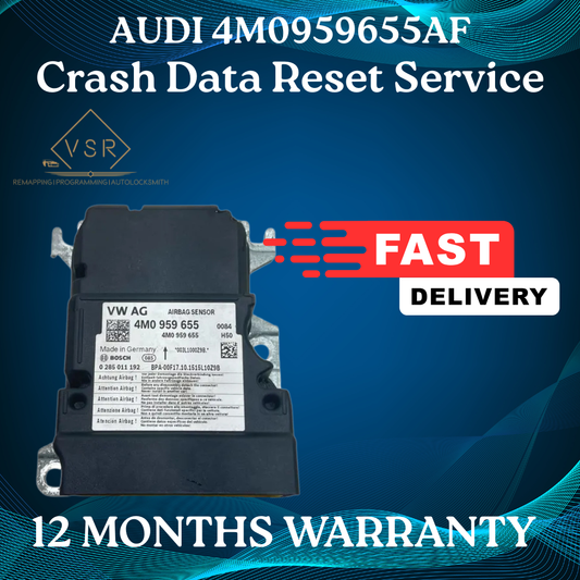 Audi Crash Data Reset | 4M0959655AF