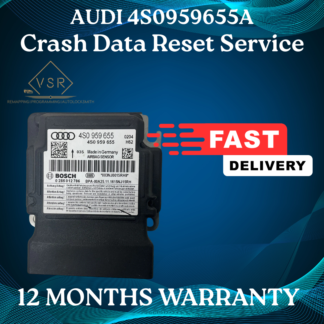 Audi Crash Data Reset | 4S0959655A