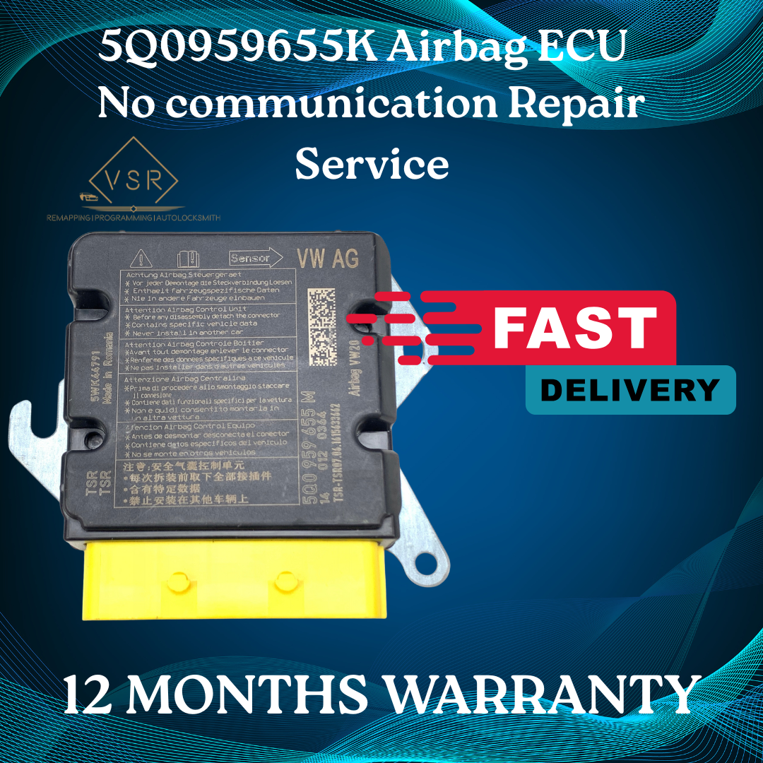 VAG Airbag Module No Communication Repair | 5Q0959655K