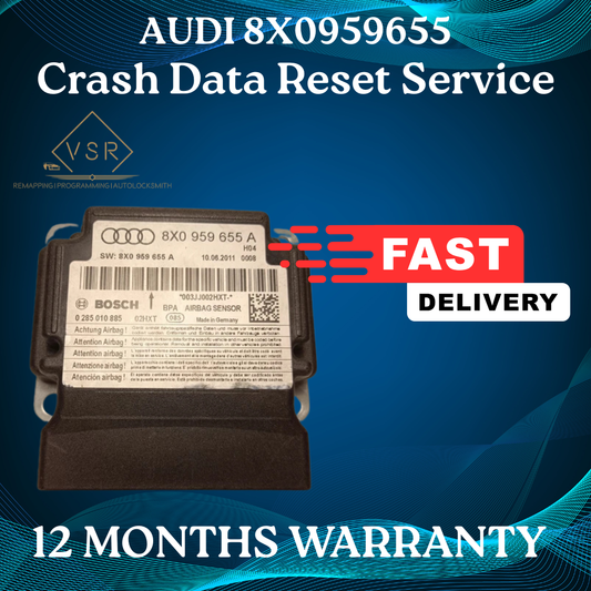 Audi Crash Data Reset | 8X0959655