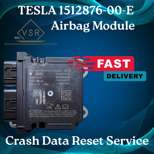 Tesla 1512876-00-E Crash Data Reset